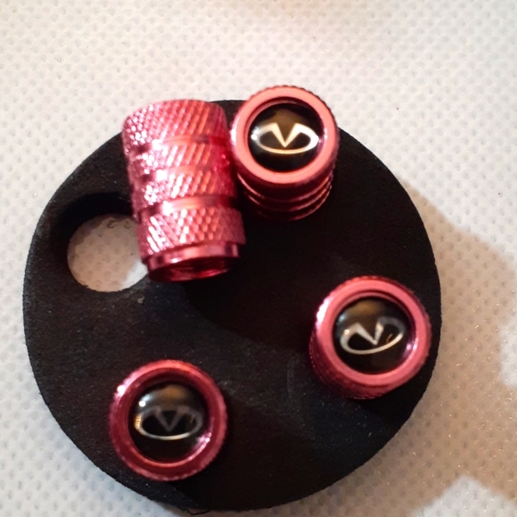 Infinity Performance 4X Tire Valve Cap Stem Cover For Bike, Car, Trucks - Picture 2 of 2